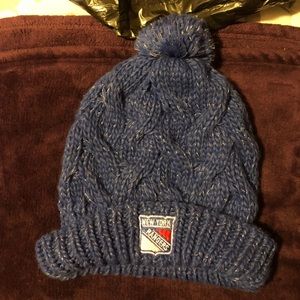 NY Rangers winter beanie